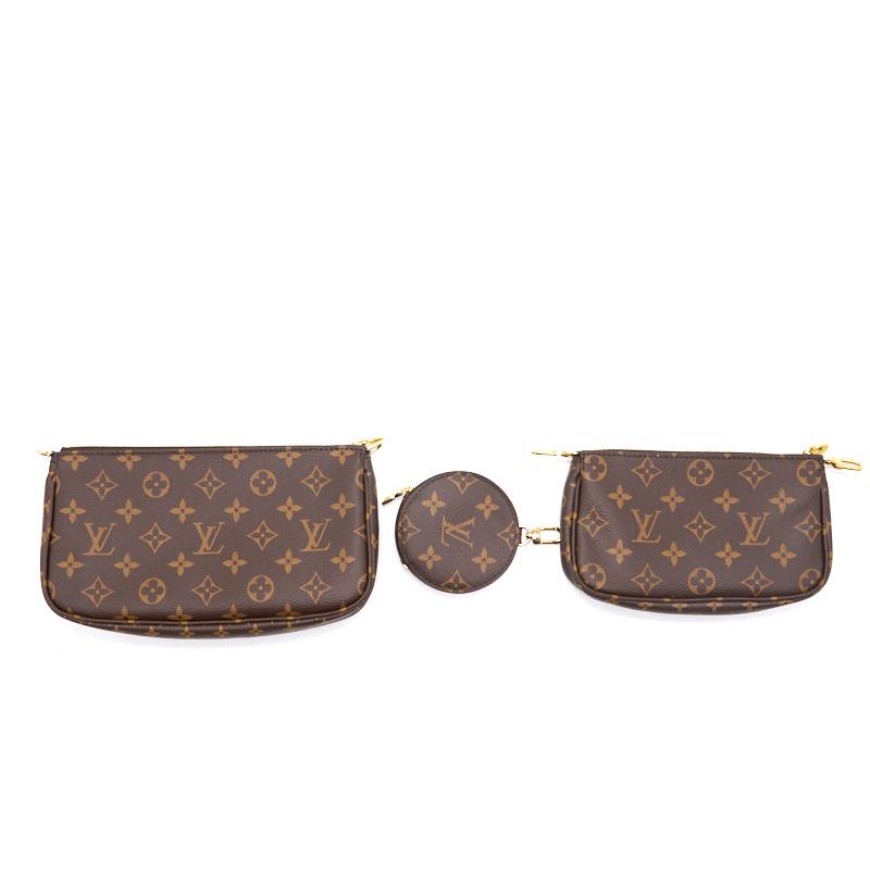 Louis Vuitton Multi Pochette Accessories with Khaki Strap - EMIER