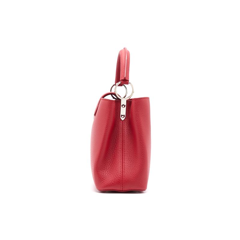 Louis Vuitton Taurillon Capucines BB Rubis - EMIER