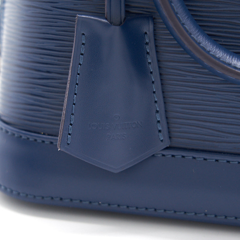 Louis Vuitton Alma BB Epi Leather Indigo