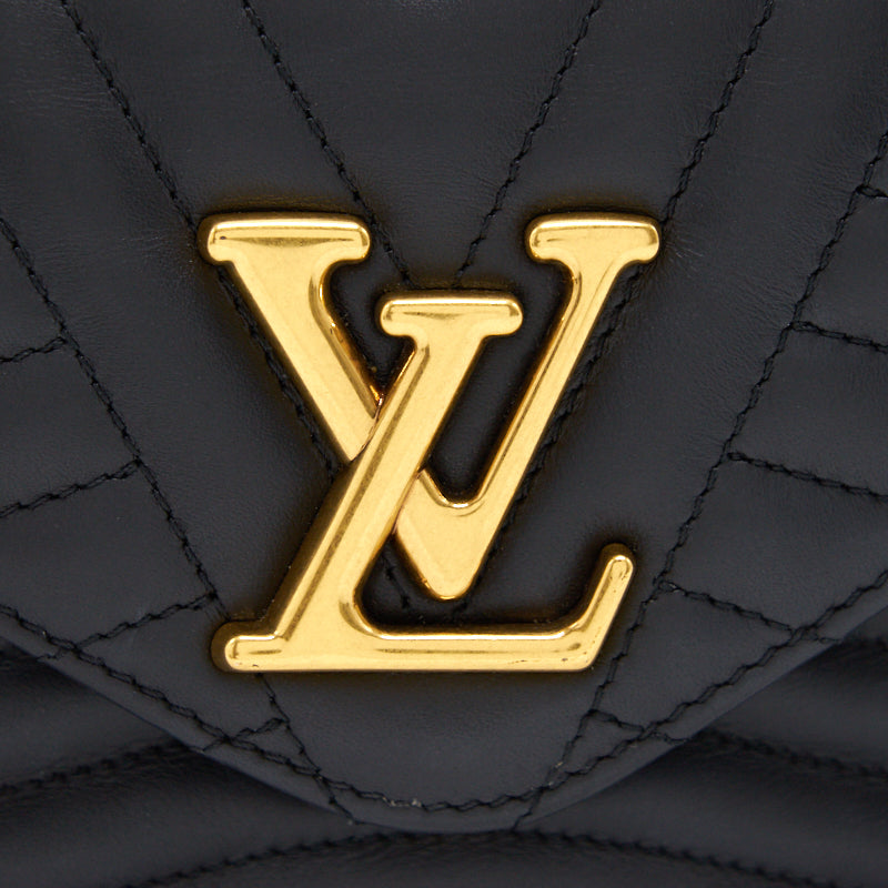Louis Vuitton New Wave PM black with GHW