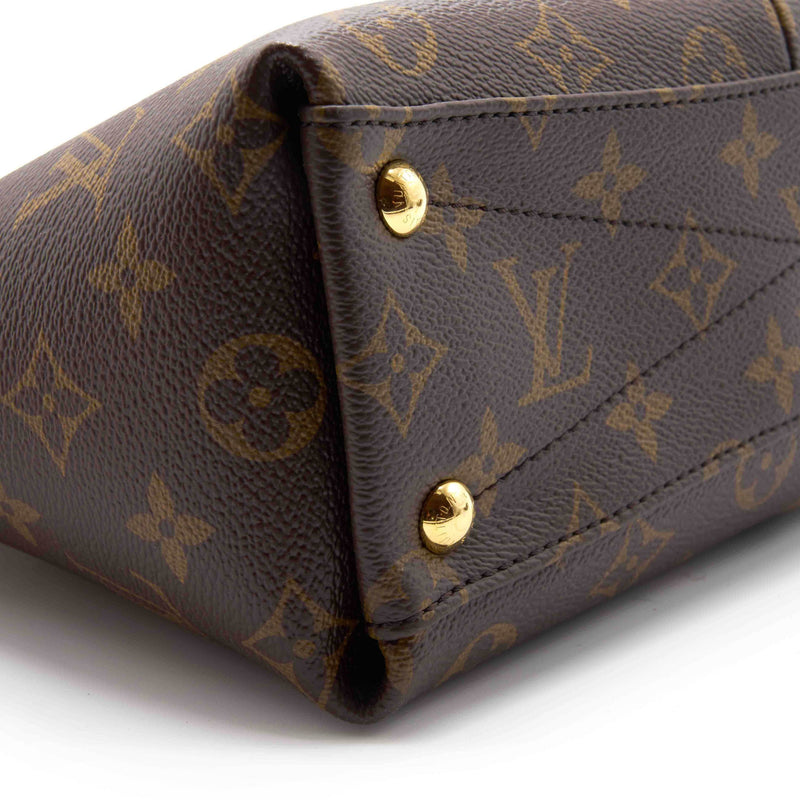 Louis Vuitton V Tote Monogram Canvas and Leather Bb