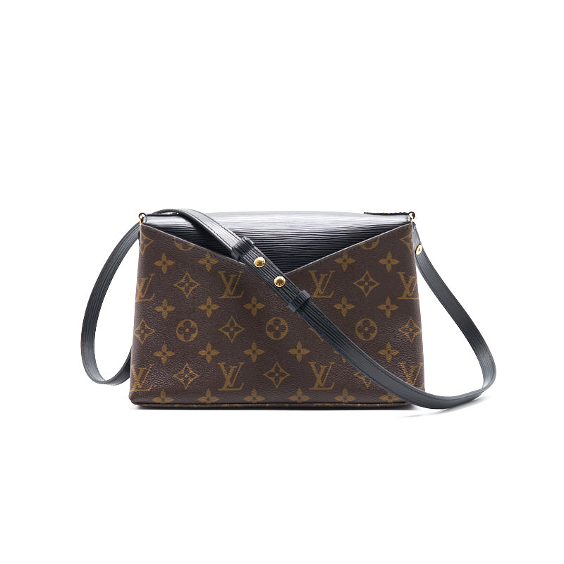 Louis Vuitton Saint Michel Handbag Monogram Canvas and Epi - EMIER