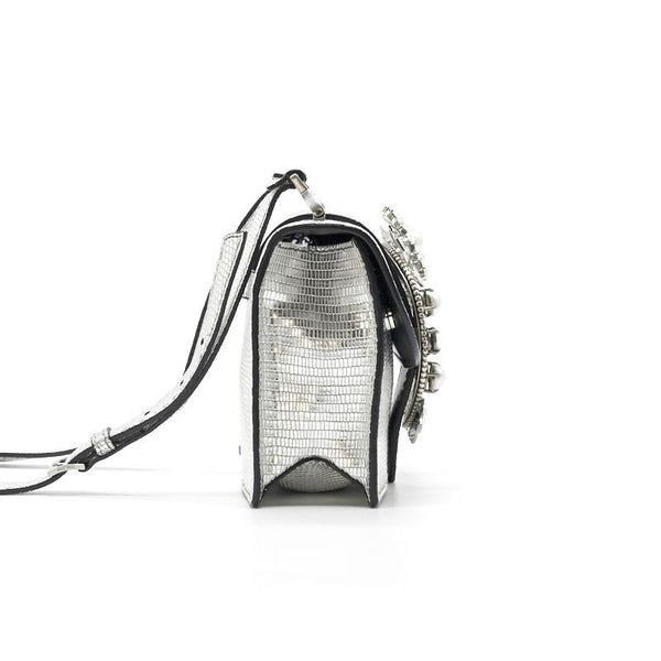 Miumiu Silver Mic Lady Bag - EMIER