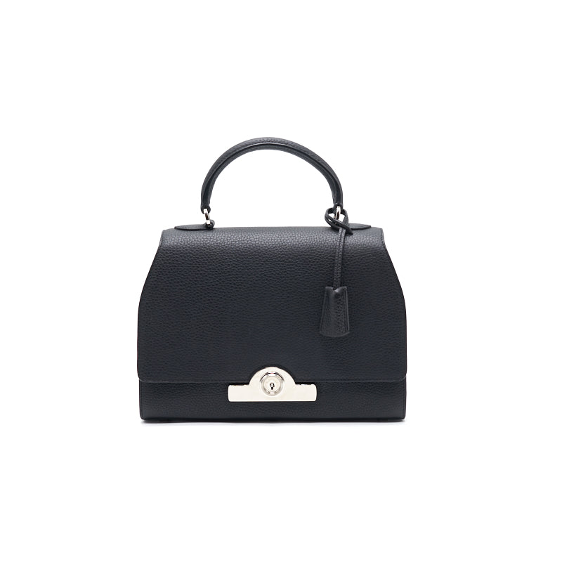 Moynat Black Pétite Réjane Handbag