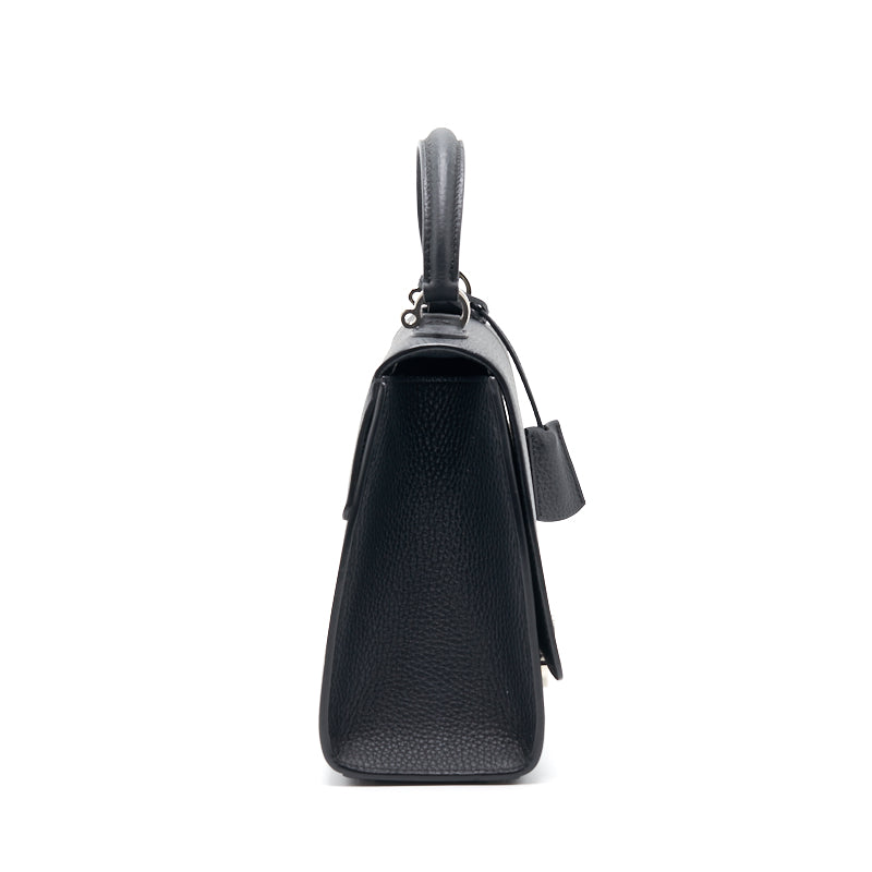 Moynat Black Pétite Réjane Handbag