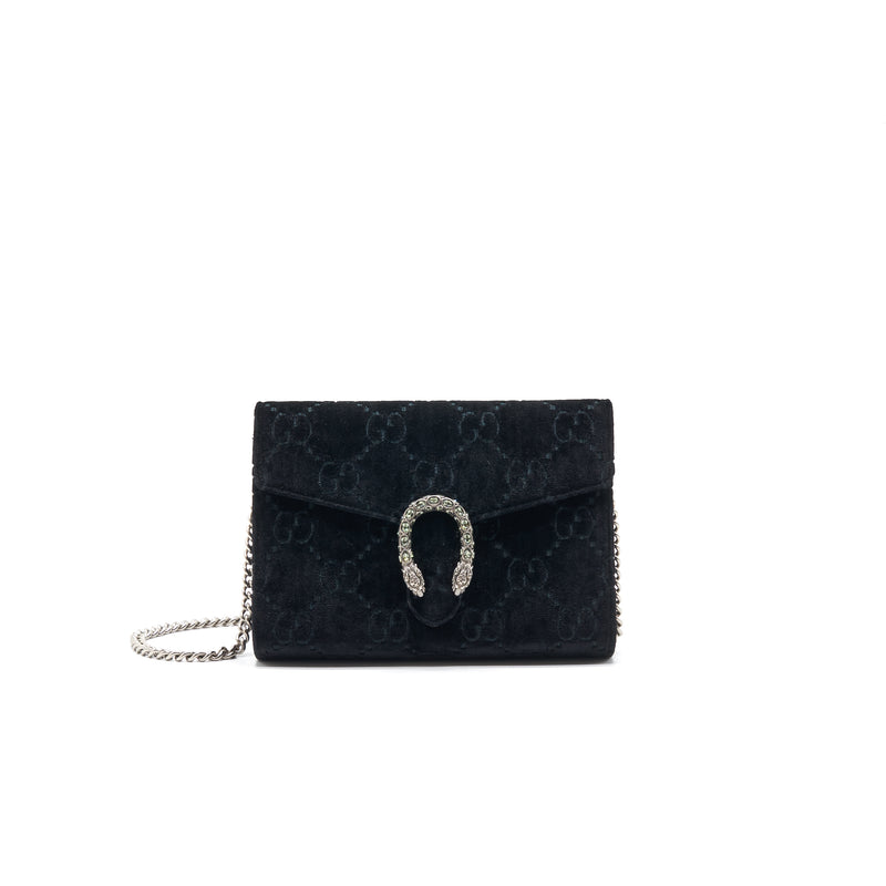 Gucci Dionysus Mini Chain Bag Velvet Black