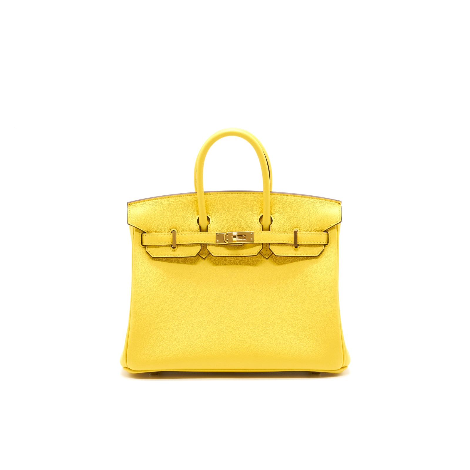 【陽気な華やかさ】HERMES ベアン コンバイン Jaune de Naples Hermes Birkin 25 9o Jaune De Naples GHW