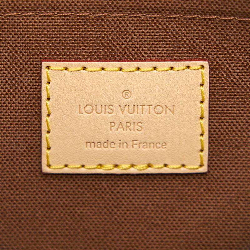 Louis Vuitton Multi Pochette Monogram ACCESSORIES WITH KHAKI STRAP