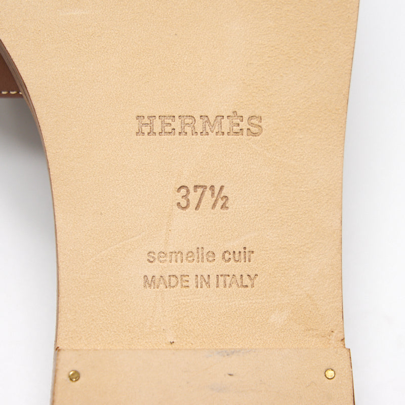Hermes Oran Sandal Gold