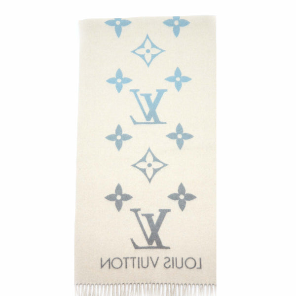 Louis Vuitton Reykjavik Gradient Scarf 190 x 45cm Cashmere Blue Rose