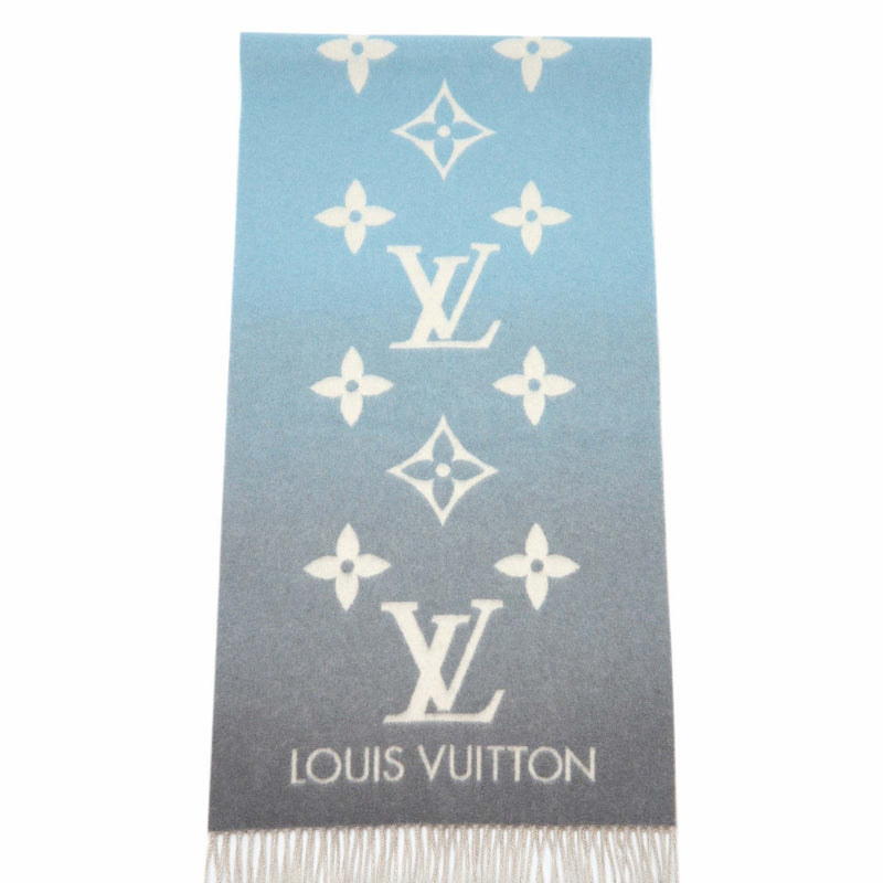Louis Vuitton Reykjavik Gradient Scarf Blue Rose Cashmere