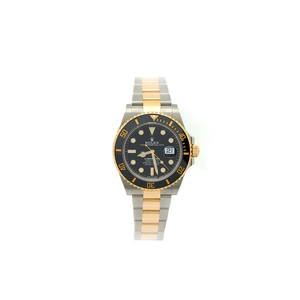 Rolex Submariner Date Watch 41mm Oystersteel and Yellow Gold Model: M126613LN-0002