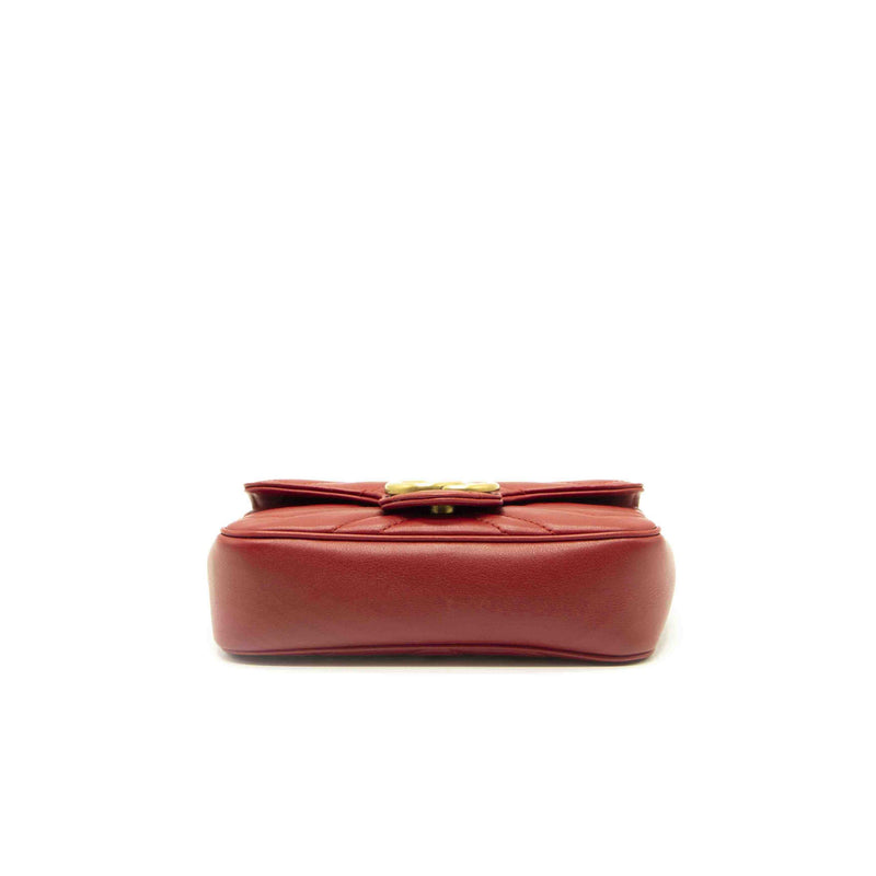 GG Marmont matelassé leather super mini bag - EMIER