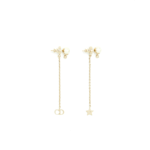 Dior CD Star Pearl drop earring