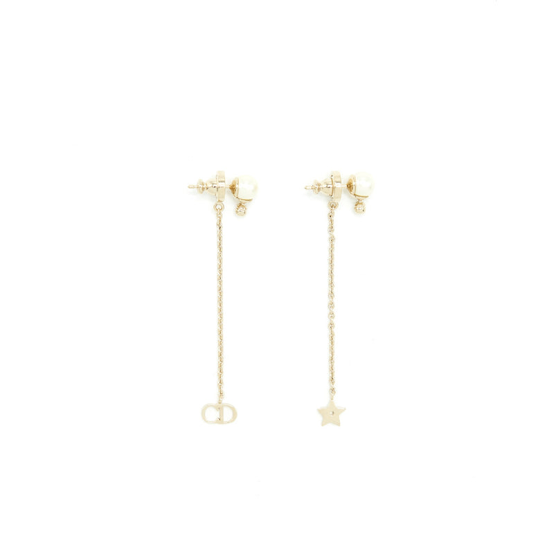 Dior CD Star Pearl drop earring