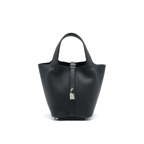 Hermes picotin 18 Lock bag black SHW