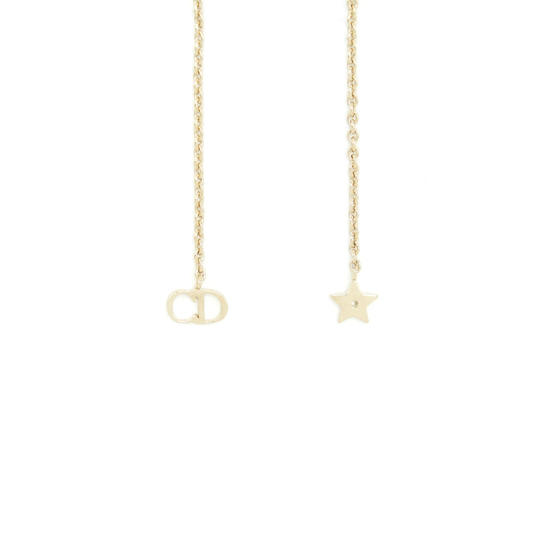 Dior CD Star Pearl drop earring